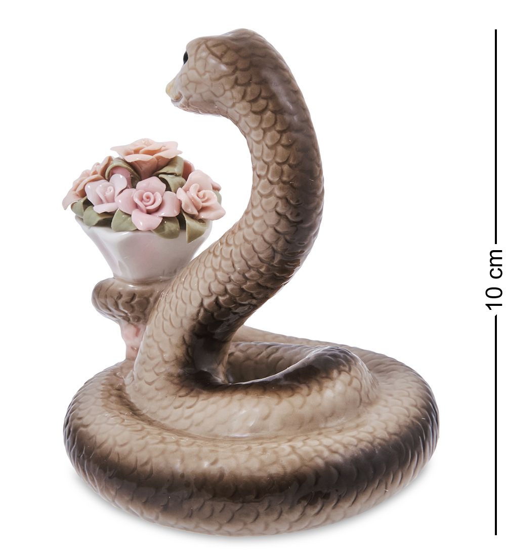 Pavone CMS-37/ 8 Фигурка «Змея с цветами»