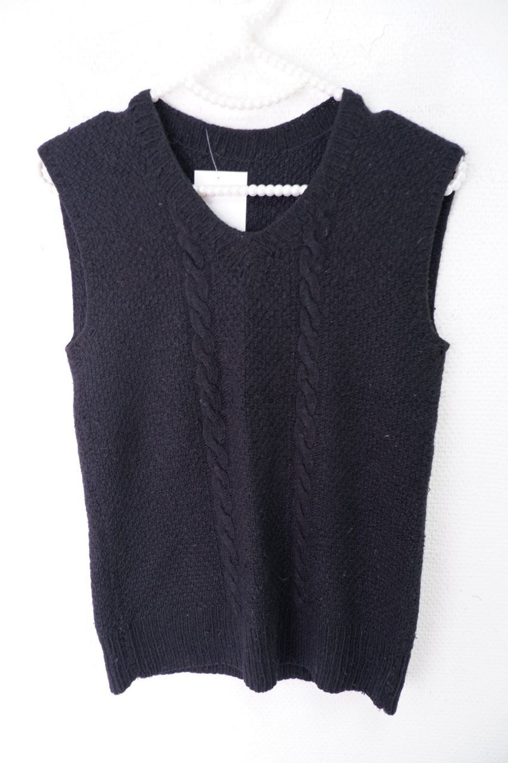 Жилетка вязаная на 12/14 лет