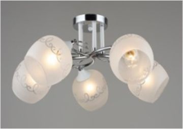 1712/5 WT+CH (2) Люстра (RL)