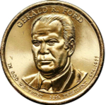 USA 1 Dollar Presidential Gerald R. Ford 2016 – Philadelphia (P)