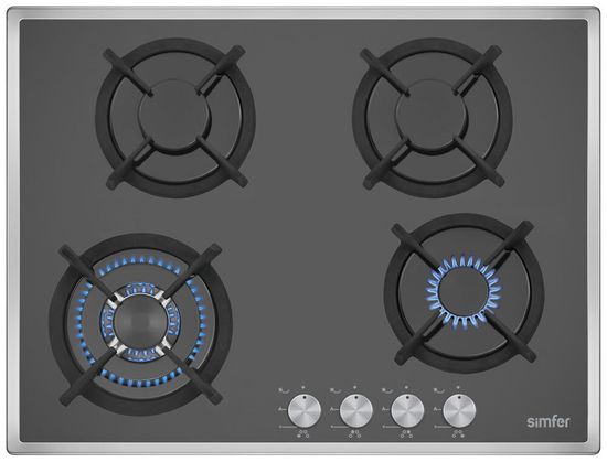 Газовая варочная панель Simfer H 7405 LGSB