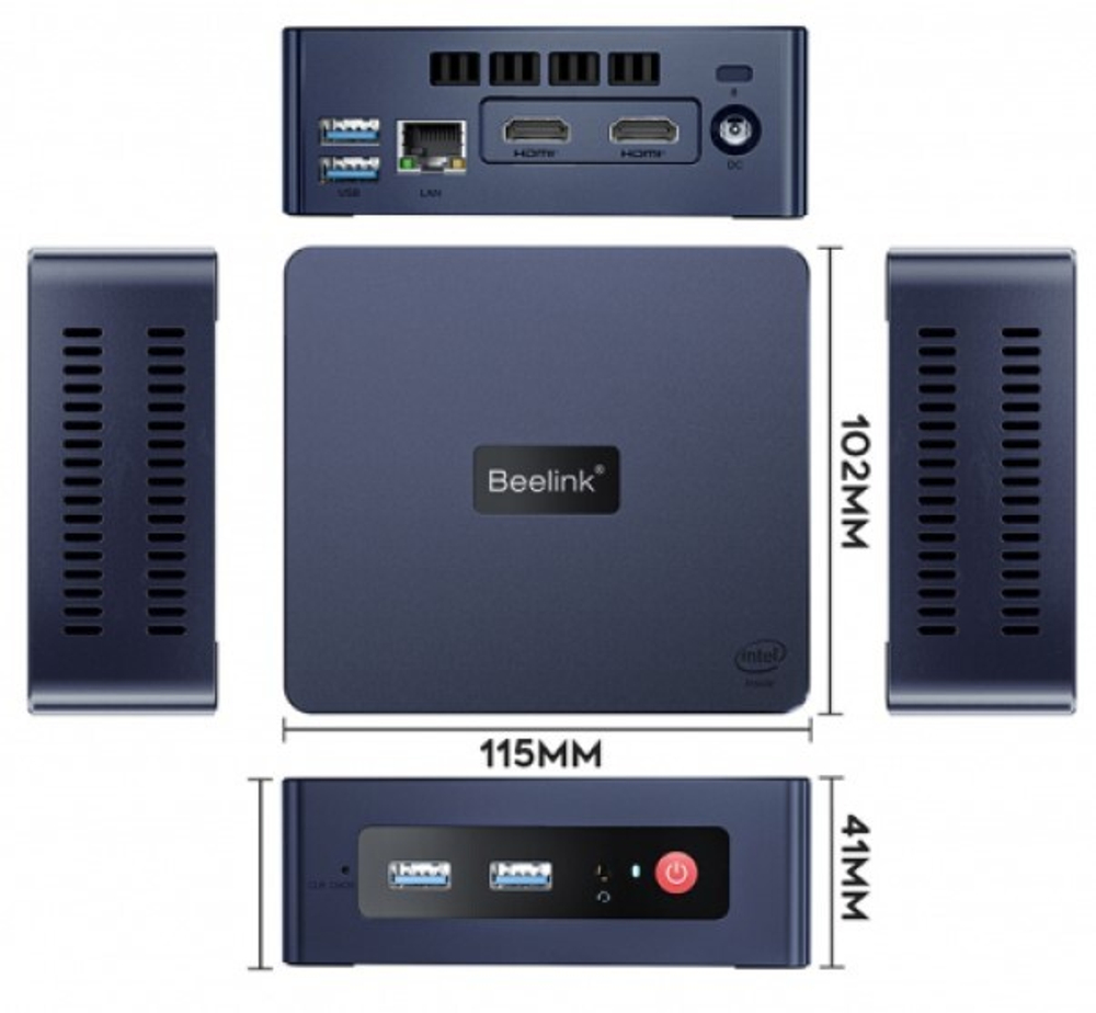 Мини ПК  Beelink Mini S