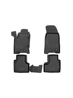 Коврики в салон для CHEVROLET NIVA 2009-2020, LADA NIVA Travel (I) 2020-, 4 шт. (Повышенная устойчивость, повыше FORMAT.52.17.210