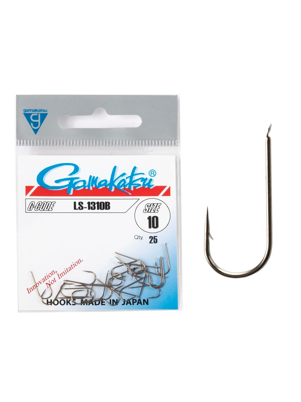Крючки Gamakatsu LS-1310B HOOKS BRONZE размер 12 (упк.25шт.)