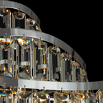 Citilux NAIAD CL315191 Люстра хрустальная подвесная Хром