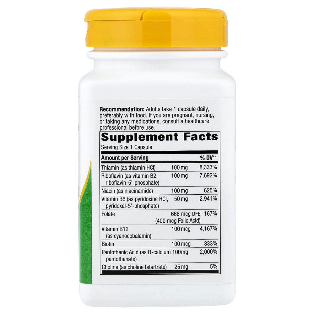 Nature's Way, B-100 Complex, 100 капсул