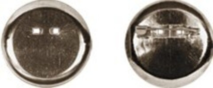 "Zlatka" Заготовки для броши, 2.4 см, под черн.никель (кругл.)