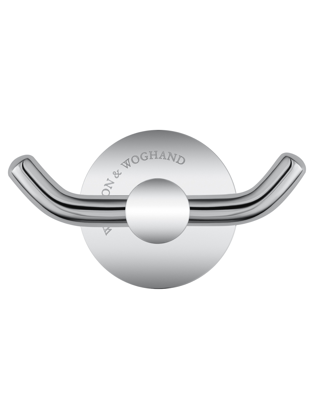 Двойной крючок для ванной WONZON & WOGHAND EASY, Хром (WW-8125)