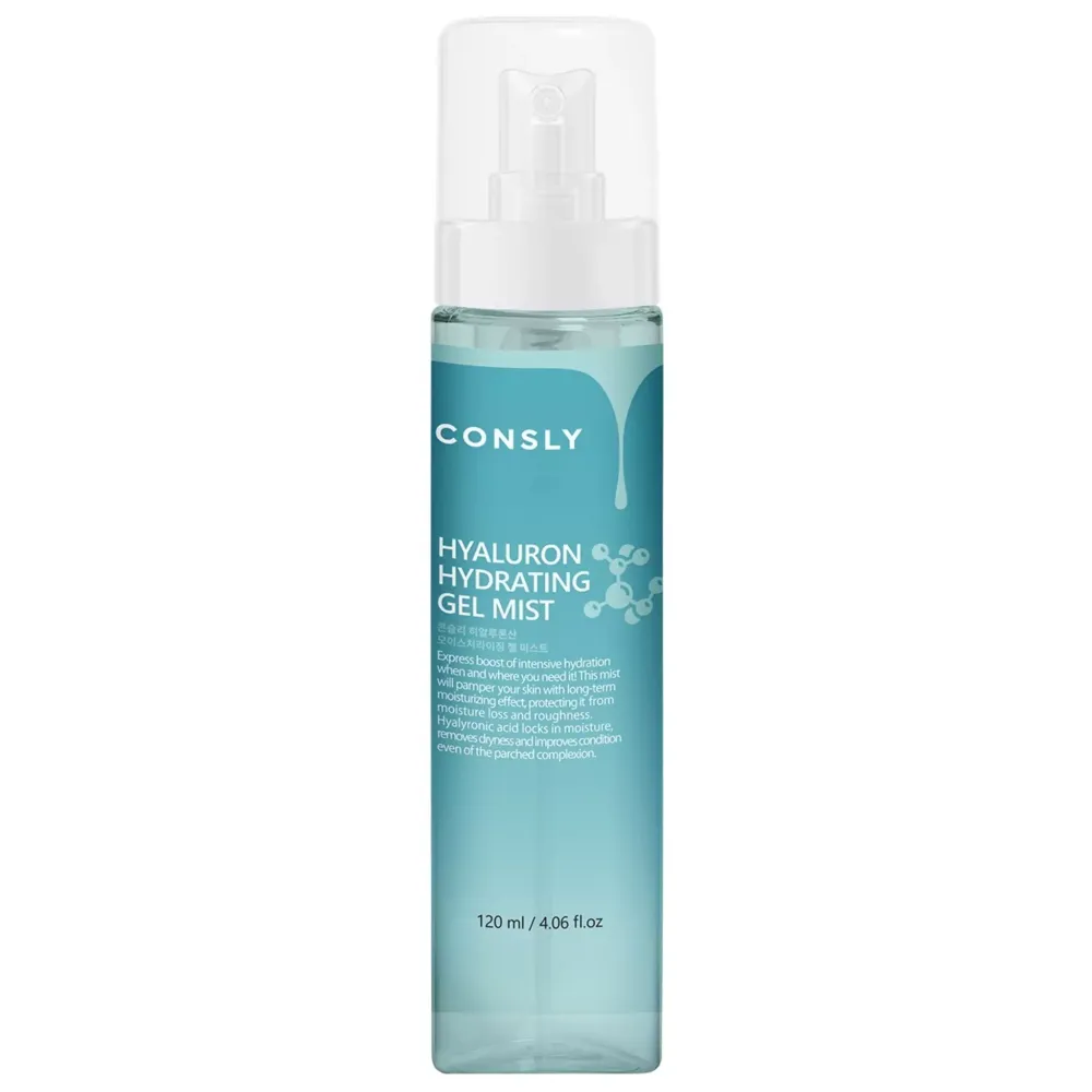 Гель-мист для лица с гиалуроновой кислотой CONSLY Hyaluron Hydrating Gel Mist 120 мл