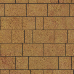 Тротуарная плитка СТАРЫЙ ГОРОД - Листопад гладкий Сахара, комплект из 3 видов плит