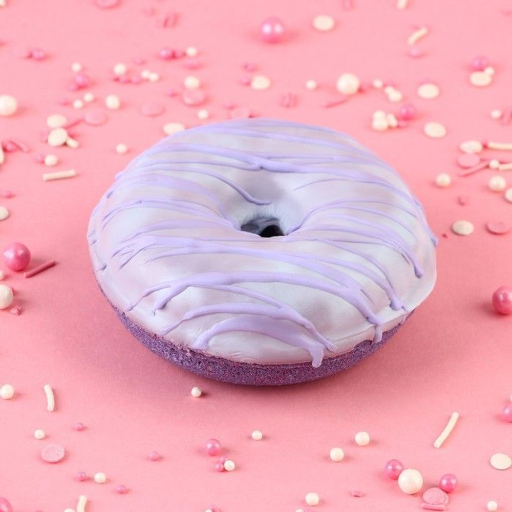 Бурлящий пончик «Очень черничный» - 130 гр.