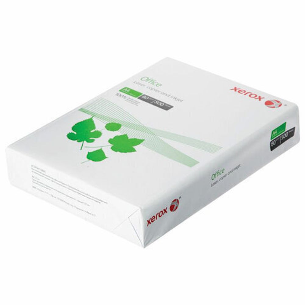 Бумага офисная XEROX OFFICE А4, марка В, белизна 162% (CIE), 80 г/м2, 500 л., 421L91820