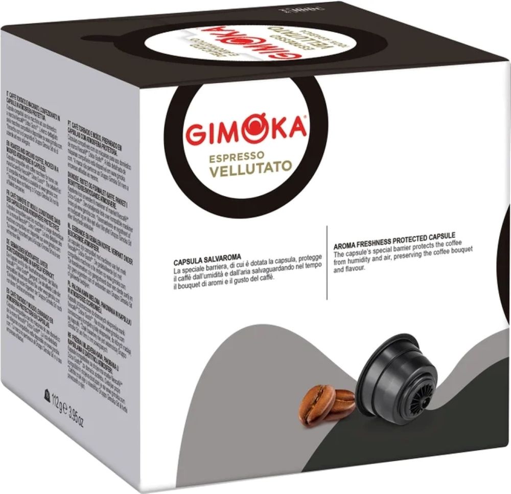 Кофе в капсулах Dolce Gusto Gimoka Vellutato 16 шт
