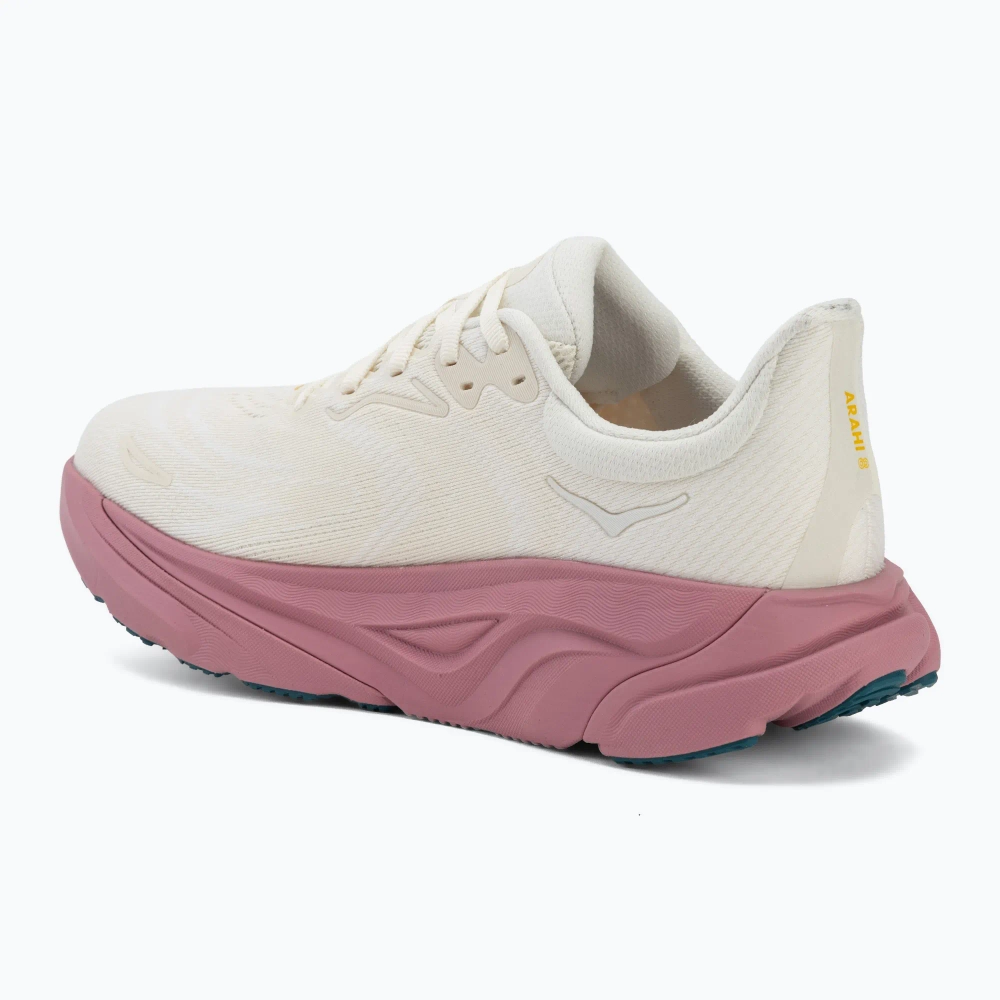 Женские кроссовки для бега HOKA Arahi 8 Wide alabaster/lingonberry