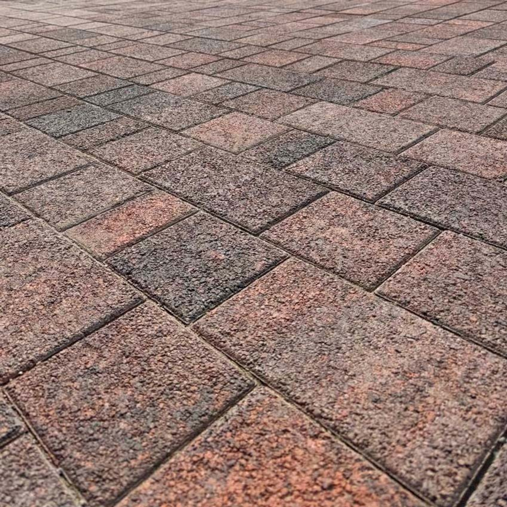 Тротуарная плитка СТАРЫЙ ГОРОД - Листопад гранит Клен, комплект из 3 видов плит