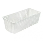Корзинка Лофт прямоугольная 3л (белый)