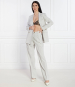 Хлопковые штаны Taleco1 BOSS BLACK - серый(50520791)