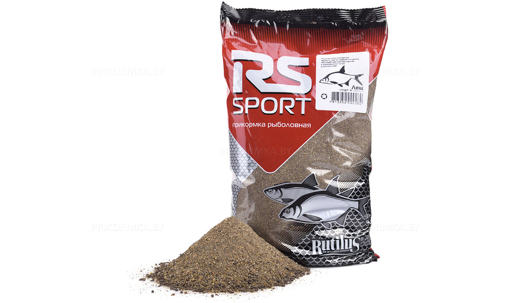 Прикормка RS Sport Лещ спорт черный (чёрная) 1кг