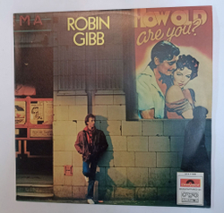 Винтажная виниловая пластинка LP Robin Gibb How Old Are You (Болгария 1984)