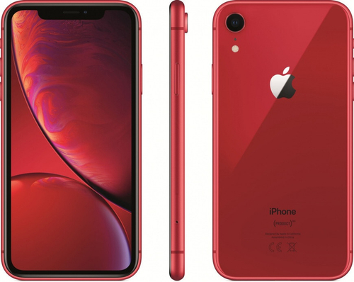 Смартфон Apple iPhone Xr 64 ГБ, nano SIM+eSIM, (PRODUCT)RED