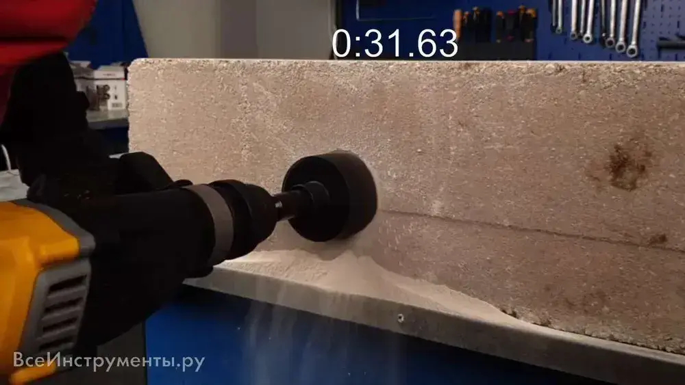 Коронка алмазная 68 мм по бетону для подрозетников RAGE by VIRA