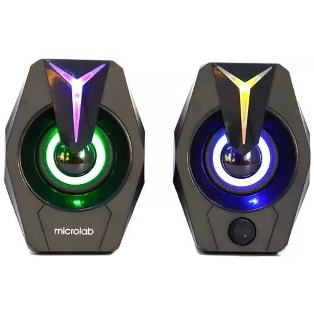 MICROLAB B26 черный {3 Вт x2, Гармонические искажения: &lt; 0,5% (1 Вт 1 кГц), Частотная характеристика: 120 Гц - 20 кГц, Отношение сигнал/шум: &gt; 65 дБ}