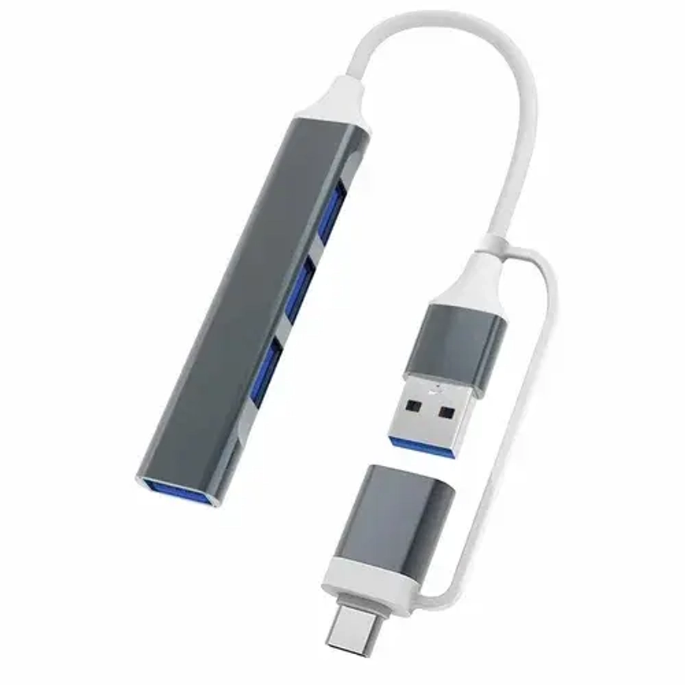 Разветвитель 4 порта USB Walker WHUB-11