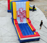 Надувной батут "Прилипала" 4*4*3 м