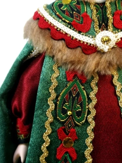 Кукла коллекционная фарфоровая Боярыня