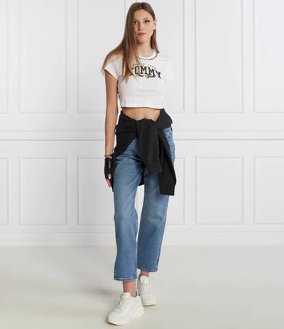 Футболка LUX VARSITY Tommy Jeans - белый(DW0DW16455)