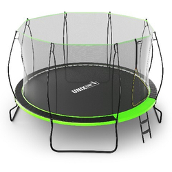Батут unix line 12 ft ufo green