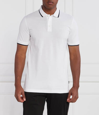 Поло Parlay BOSS BLACK - белый(50494697)