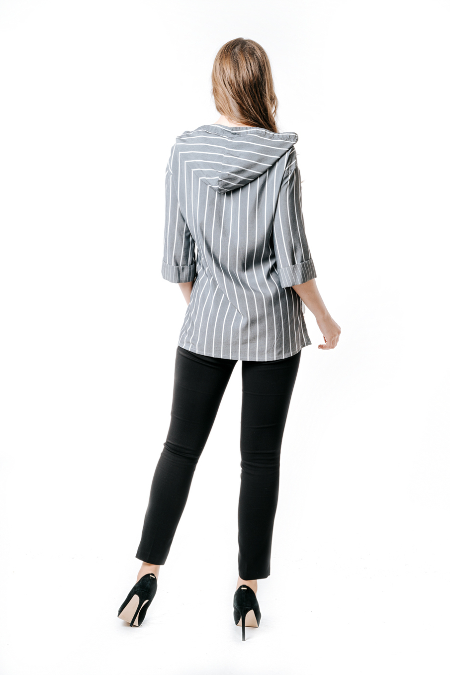 Блузка женская с капюшоном