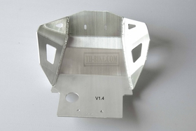 Skid Plate for Honda CRF250L-M (2012-2020). Aluminium, 4mm. V1.4