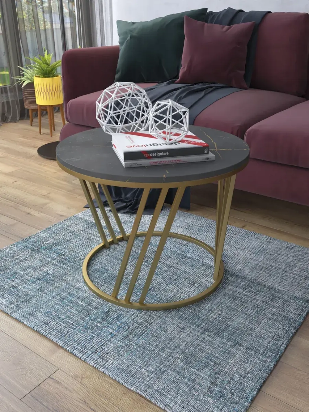 Журнальный стол Адидас - ЗЗЧ - МДФ в ПВХ