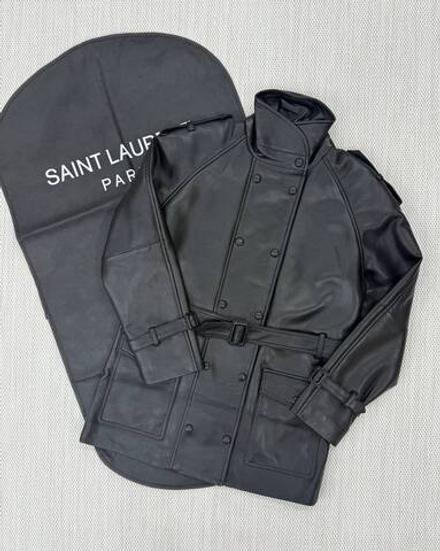 Кожаная куртка Yves Saint Laurent