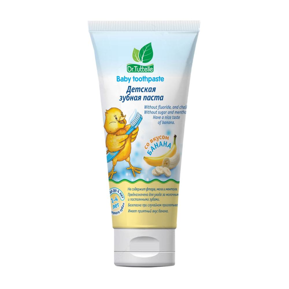 Детская зубная паста Dr.Tuttelle Банан 75 мл