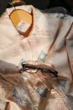 Рубашка Soeurs шёлковая 2 розовая