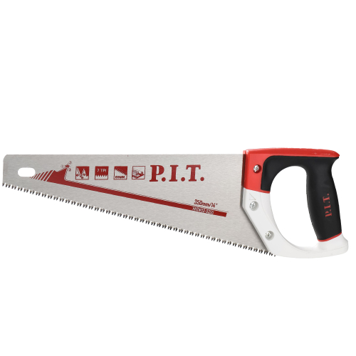 Ножовка по дереву P.I.T. CONTROL HHSW03-0350 (350 мм, 7 TPI, трёхгранная заточка, сталь 65Mn)