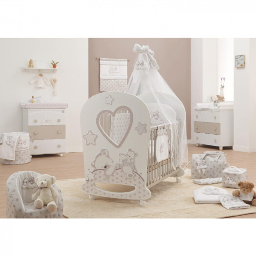 Детская кроватка Italbaby Sogni d'Oro белый