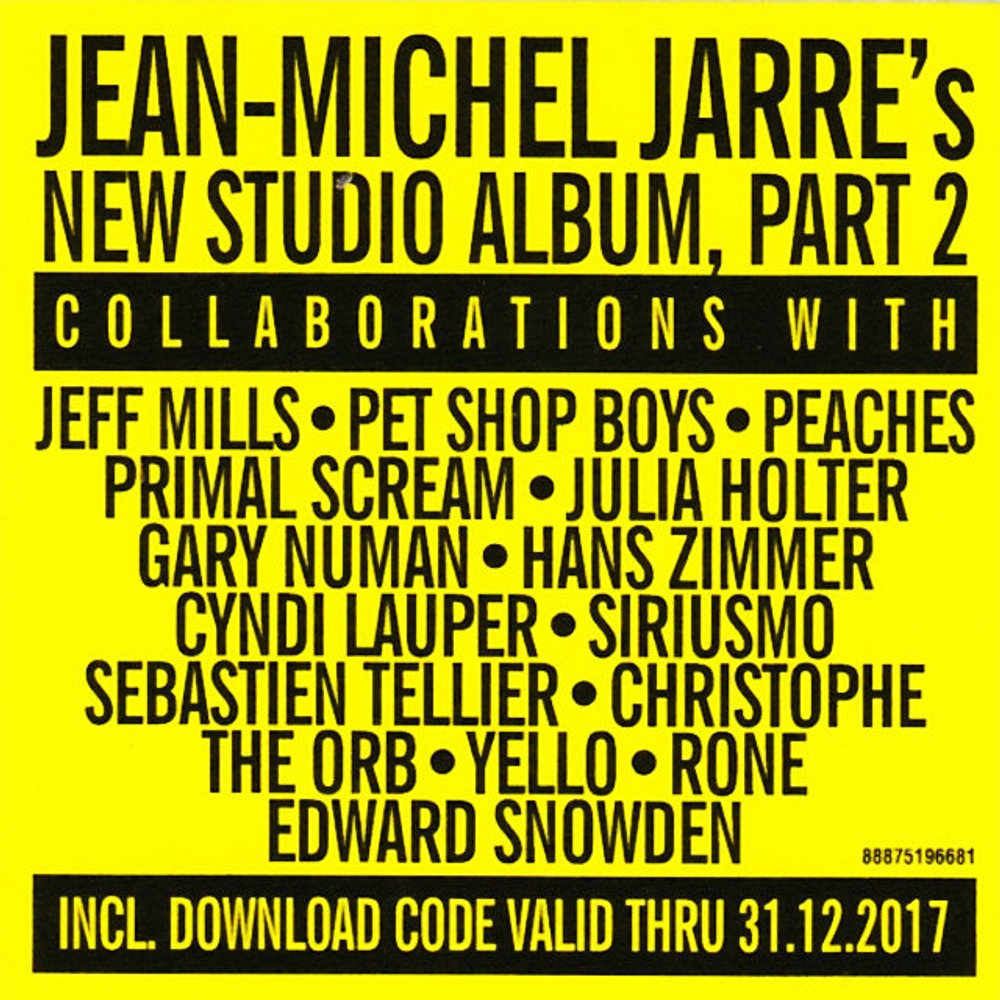 Jean-Michel Jarre / Electronica 2: The Heart Of Noise (2LP)