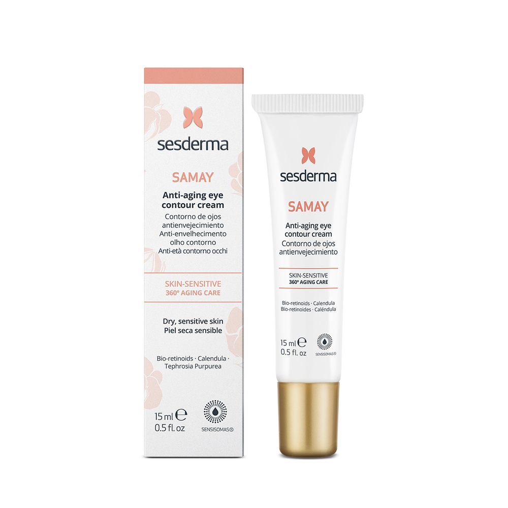 SAMAY Anti-aging eye contour cream – Крем-контур антивозрастной для зоны вокруг глаз, 15 мл