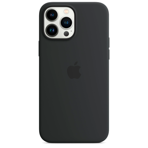 Силиконовый чехол с поддержкой MagSafe Apple Silicone Case для iPhone 13 Pro Max, Midnight (Темная ночь)