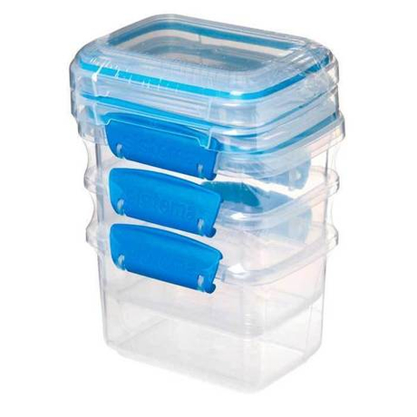 Набор контейнеров 3шт 400мл Sistema Fresh синий