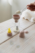 BIBS Bottle Kit Latex Mauve - Набор аксессуаров с латексной соской