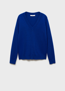 Пуловер из трикотажа