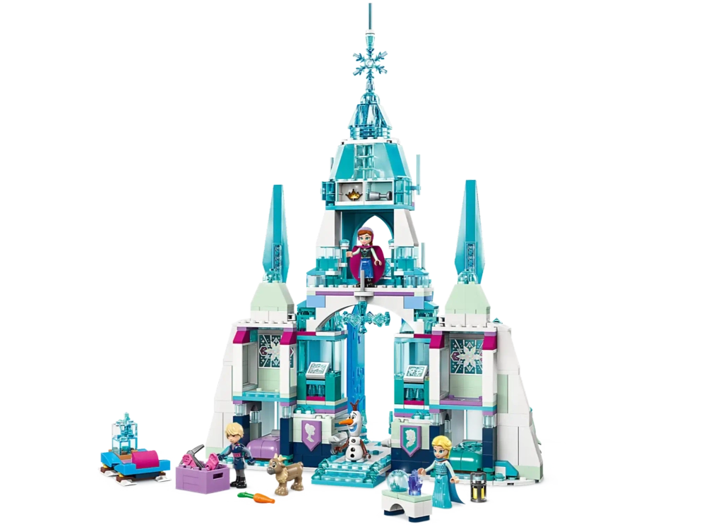 Конструктор LEGO Disney 43244 Ледяной дворец Эльзы