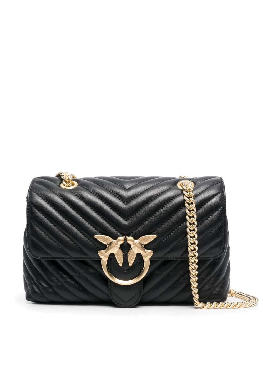 LADY LOVE BAG PUFF - black gold