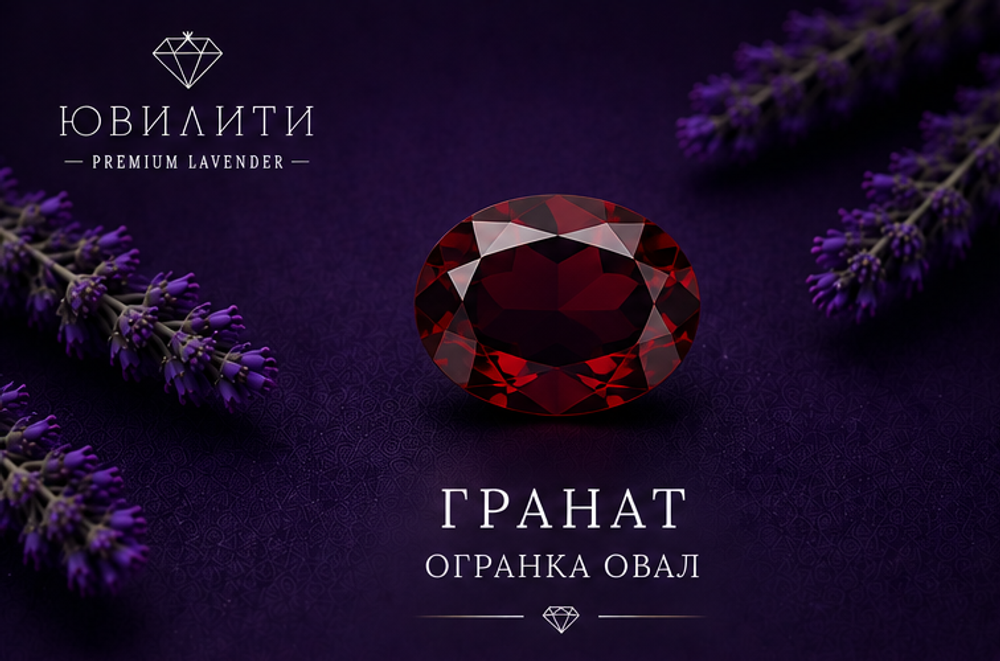 Гранат Овал