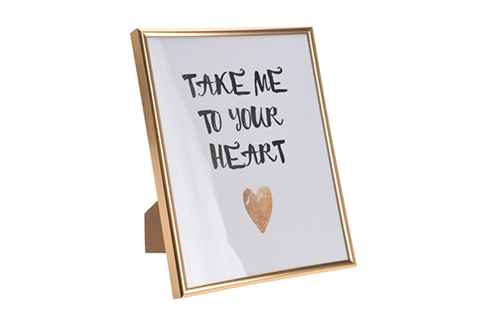 Рамка для фото 20х25 Garda Decor золотая 836315280